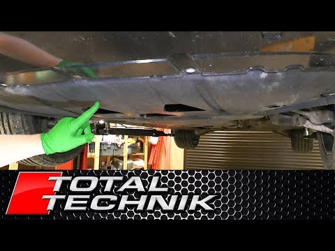 How to Remove Engine Undertray Cover - Audi ALL MODELS - Total Technik