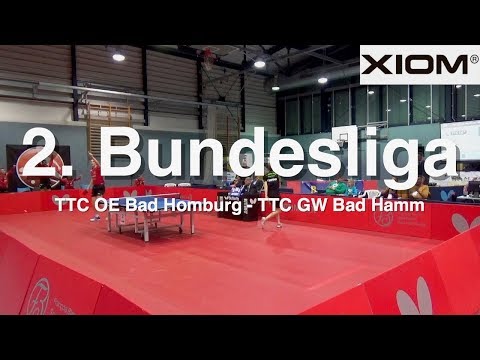 2. Bundesliga | TTC OE Bad Homburg - TTC GW Bad Hamm | Highlights