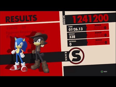 Sonic Forces - Indiana Jones & Sonic Tag Team - Outfit/Gameplay