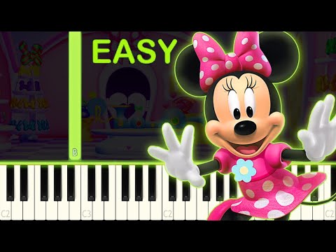 Minnie's Bow-Toons - EASY Piano Tutorial