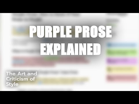 What is Purple Prose? 🤔📖