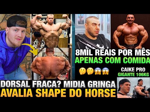 MÍDIA GRINGA DIZ QUE HORSE PRECISA MELHORAR A DORSAL - BRANDÃO GASTA 8 MIL APENAS COM COMIDA + CAIKE