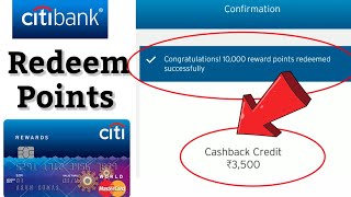 How to Redeem Citi Bank Rewards points to Cash | Citibank Rewards Points Miles and Cashback