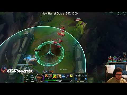 SOLARBACCA Gangplank Vs Gnar Top - Grandmaster EUW - Season 13