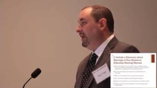 Session 3 - Legal Issues and the Church - Matt Vega