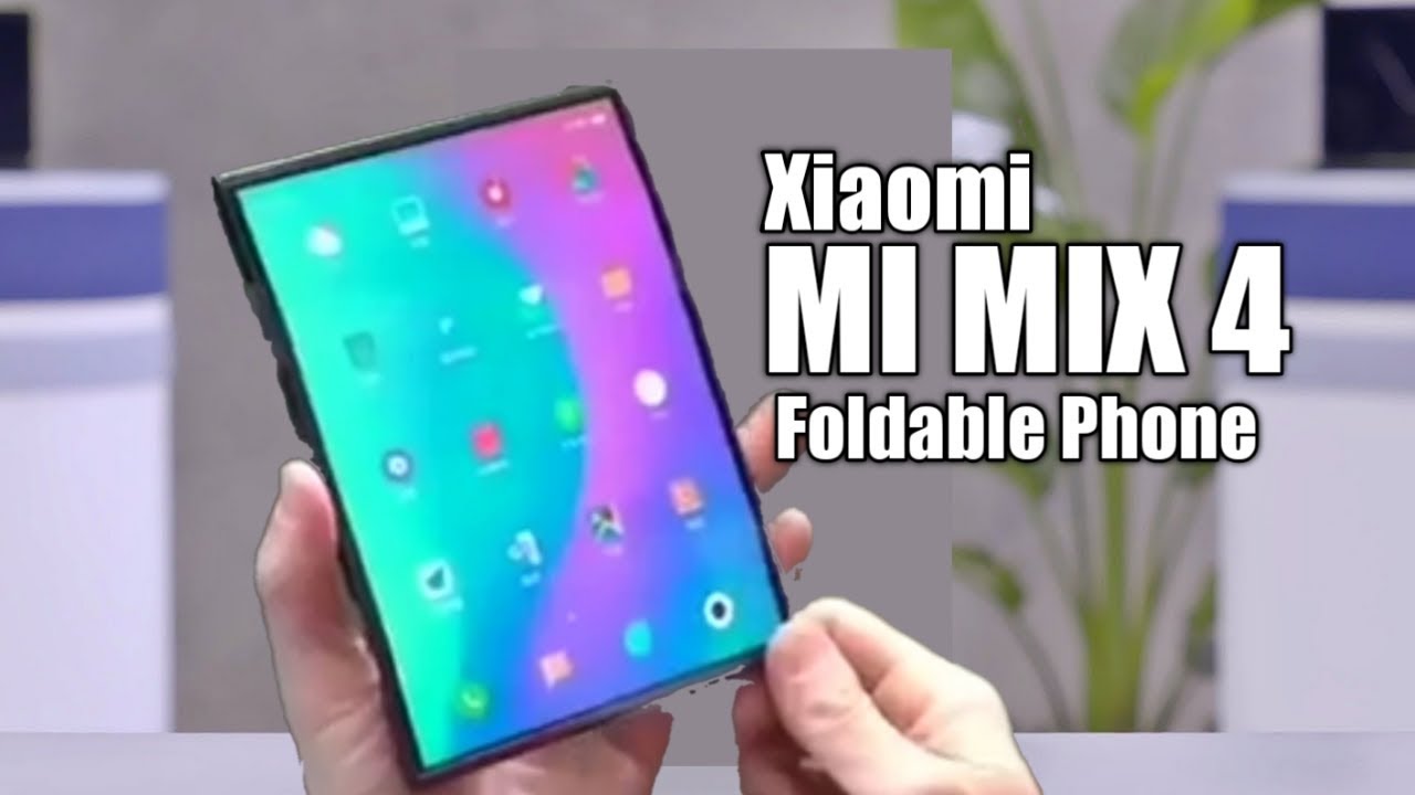 XIAOMI MI MIX 4 - FOLDABLE PHONE First Look