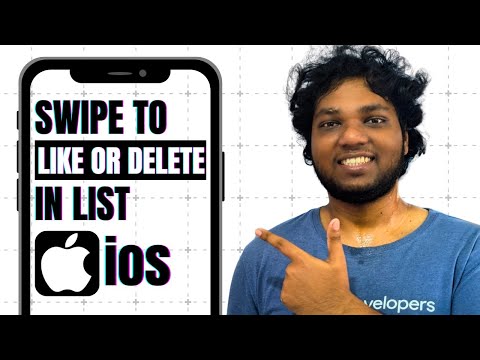 Add Swipe Gestures to SwiftUI Lists (Tutorial)