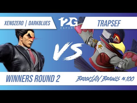 BrookLAN Brawls 100 - XenoZero | Darkblues (Kazuya) v. Trapsef (Falco) - Winners Round 2