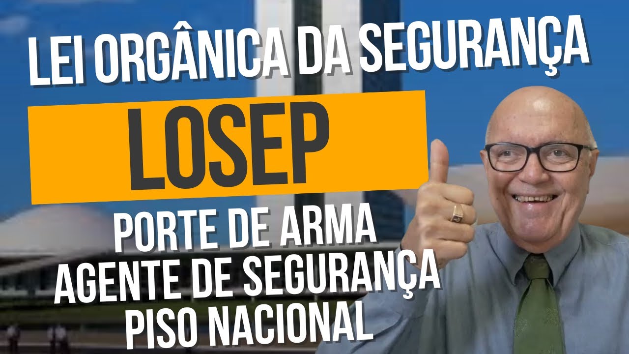 LEI ORGÂNICA DA SEGURANÇA PRIVADA.