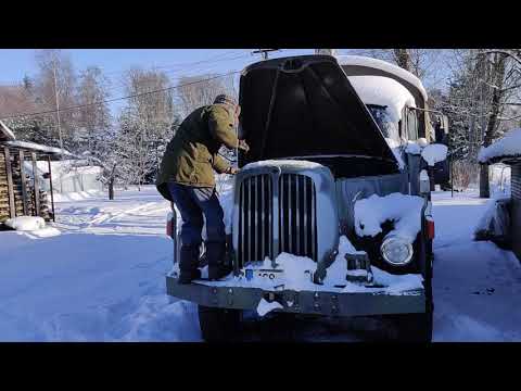 Old Military Truck FIRST START AFTER 6 MONTHS - SAURER BERNA 2DM 2VM