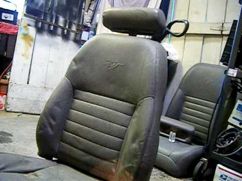 How to Remove Headrest from 87-04 + Ford Mustang Seats
