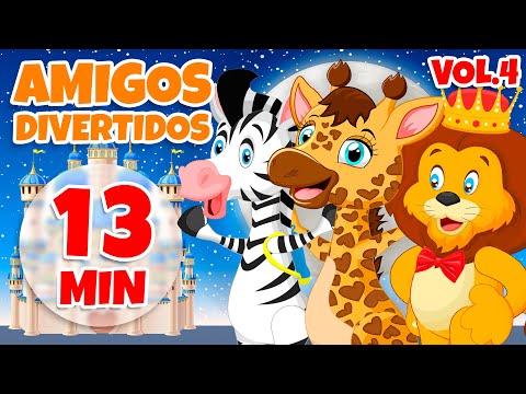 Amigos Divertidos Vol. 4 - Giramille 13 min | Desenho Animado Musical