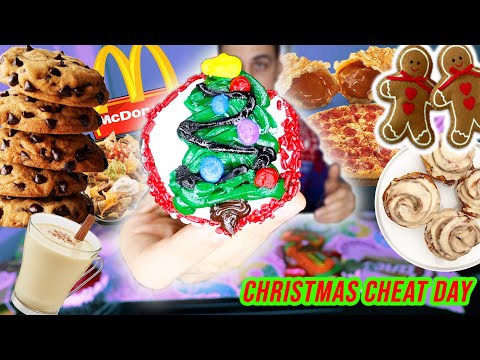 CHRISTMAS CHEAT DAY 2020| (16,000 CALORIES CHEAT DAY)