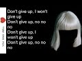 Sia The Greatest ( Lyrics )