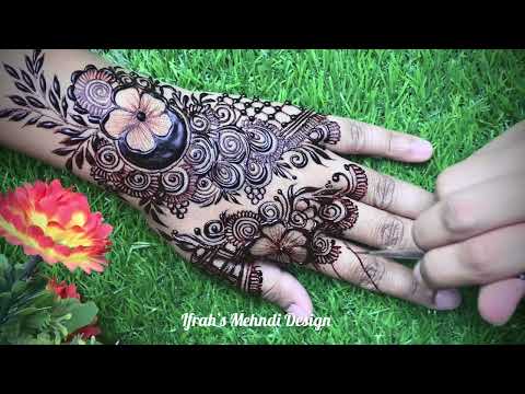 Rose Mehndi Design || Floral Mehndi Design || Ifrah’s Mehndi Design