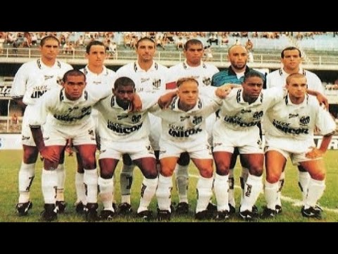Santos 5 x 1 Botafogo (SP) - 31/03/ 1996 - O pacto dos carecas