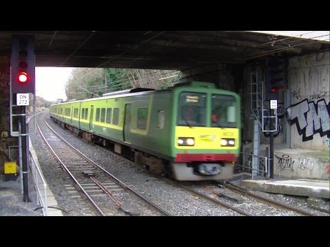 IE 8520 Class Dart Train number 8638 - Harmonstown Station, Dublin