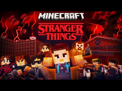 Minecraft STRANGER THINGS Gameplay Review [Walkthrough]