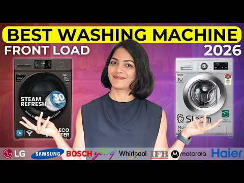 Thumbnail for Best front load washing machine 2026 | Samsung vs LG vs Bosch | Haier vs Motorola