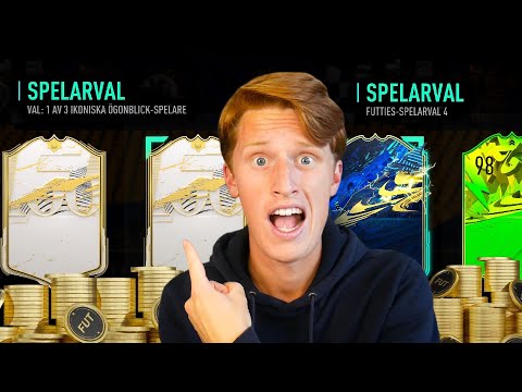 PACKAR EN GRYM 98 RATED SPELARE & EN ICON MOMENTS SOM PASSAR I LAGET! | FIFA 21 PÅ SVENSKA
