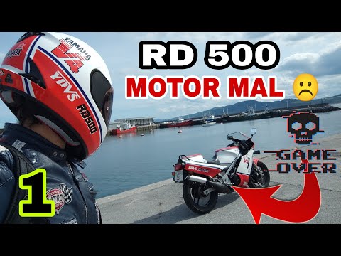 #1 DESAFÍO YAMAHA RD500 con  MOTOR AVERIADO 🛠️ DESMONTAR, REPARAR Y MONTAR 😅 Podré?😬