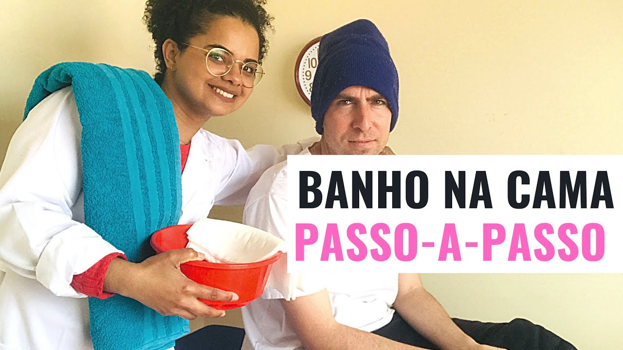 COMO DAR BANHO EM IDOSO DO JEITO  FÁCIL
