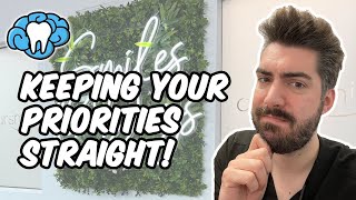 Keeping Your Priorities Straight | Mental Dental