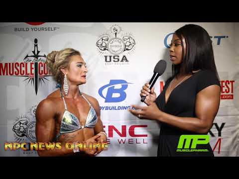 2018 NPC USA CHAMPIONSHIPS Women's Physique Overall Winner Ashlynn Richardson