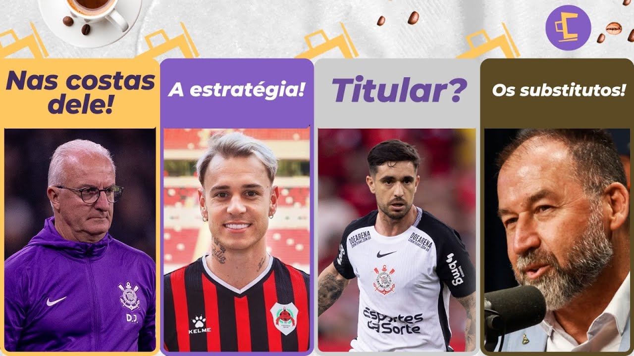 Corinthians tem estratégia por Roger Guedes l Dorival 'comanda' reforços l Os substitutos de Augusto