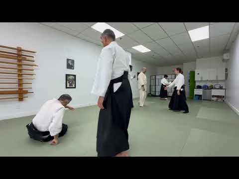 Still Mind Aikido beginners learning empty hand technique