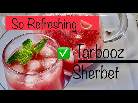 Ramadan spacial #Watermelon sherbet # Tarbooz ka Sherbet #Summer Drink #Easy Recipe