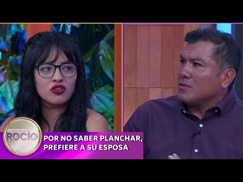 Por no saber planchar, prefiere a su esposa | Programa del 15 de noviembre 2023 | Acércate a Rocío