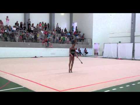 Konstantina Theofilou rhythmic gymnastic cyp 26/4/2014