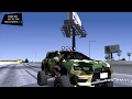 Mitsubishi Evolution X Off Road Camo Shark для GTA San Andreas видео 1