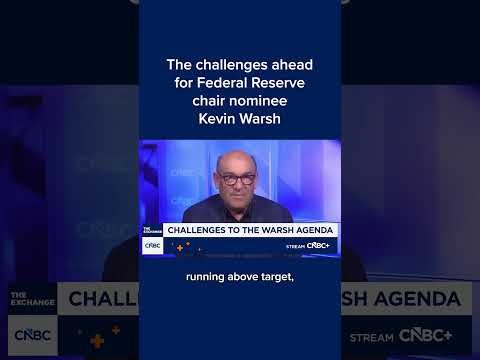 The challenges ahead for Federal Reserve chair nominee Kevin Warsh