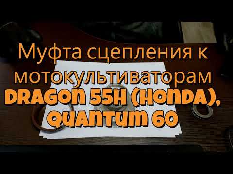 Муфта зчеплення для мотокультиватора Dragon 55H (Honda), Quantum