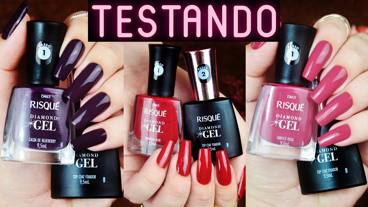 Esmaltes DIAMOND GEL da RISQUÉ