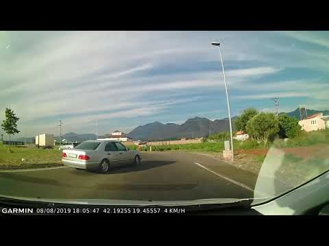 DRIVE #738: Shkodër (Skadar)-Hani i Hotit (Albania) (timelapse 4x) *Read Description*