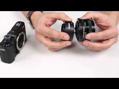 Novoflex Adapteris Leica M objektyvas su Fuji X PRO kamera video