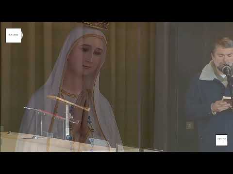 Terço a Nossa Senhora de Fátima desde a Capelinha das Aparições 06.05.2024