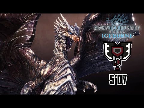 MHWorld Ice Borne: MR5★ The Harbinger of Clear Skies | 5'07 | Solo With Charge Blade [ Ruinos D. ]