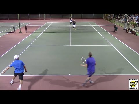 Murakami/Neumann vs. Carstenn/Smith QUALIFYING RD2 HIGHLIGHTS - Kailua Men's Night Doubles 2013