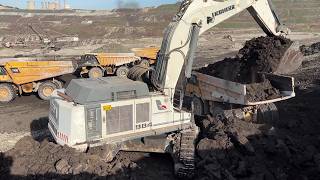 Gigantic Machines in Action: Liebherr 984 Excavator Loading Cat Dumpers - Sotiriadis/Labrianidis 4K