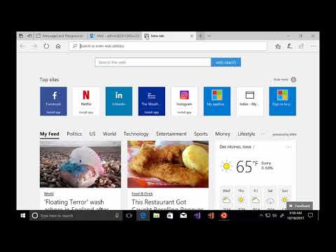 Cards and actions using Outlook Actionable Messages