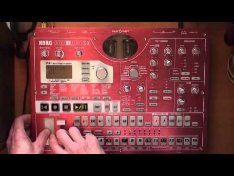 Listen my live track. "On da Dance Floor" Korg Electribe song mode