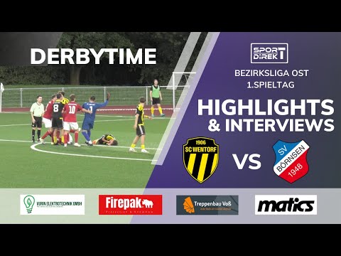 1. Spieltag Bezirksliga Ost / Derbytime/ SC Wentorf vs SV Börnsen #001