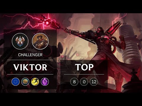Viktor Top vs Sion - EUW Challenger Patch 9.1