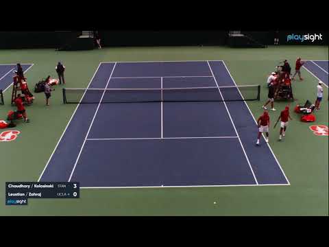 Aryan Chaudhary/Filip Kolasinski v Stefan Leustian/Patrick Zahraj - STAN v UCLA - 08.04.23