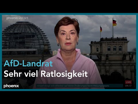 phoenix nachgefragt mit Christine Dankbar zum AfD-Erfolg bei der Landratswahl in Sonneberg, 27.06.23