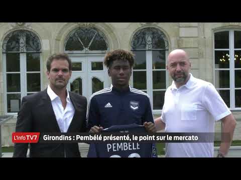 Girondins de Bordeaux : la présentation de Thimothée Pembélé